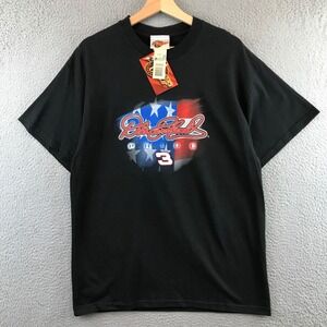 New Vintage Dale Earnhardt Pride  NASCAR Black T Shirt Mens Large Winners Circle